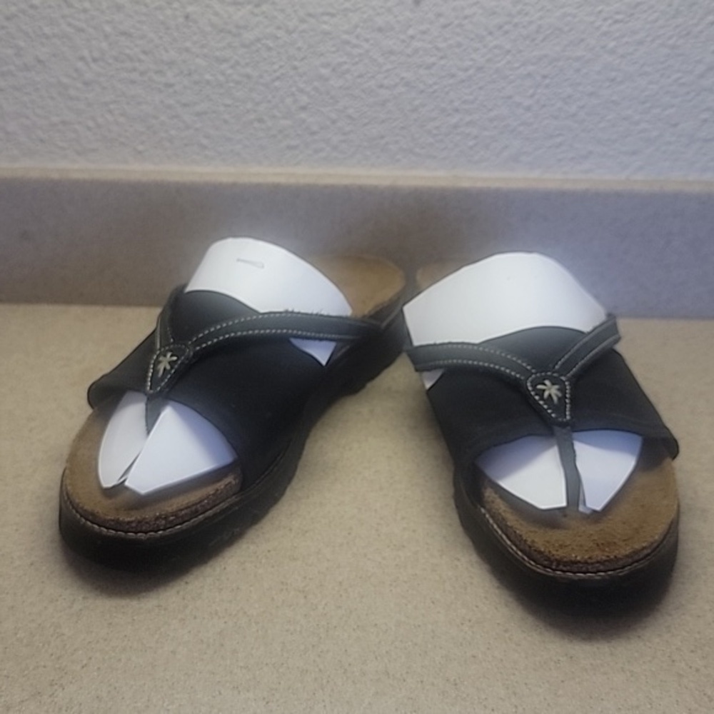 NAOT BLACK‎ SANDALS (sz US 6 or EURO 37 - Picture 4 of 6